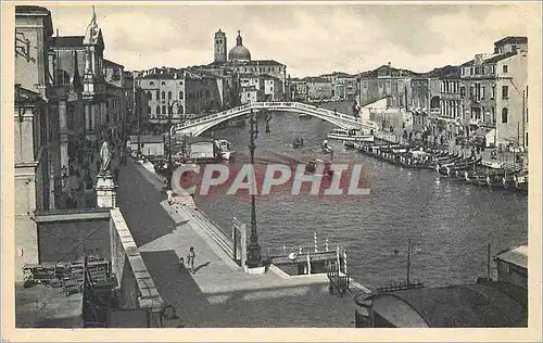 Moderne Karte Venezia le Pont des Scalzi