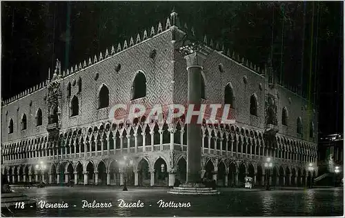 Cartes postales moderne Palais Ducal Nocturne