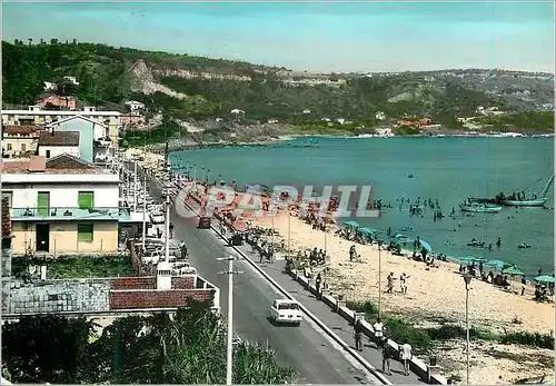 Moderne Karte Fossacesia Lungomare con Veduta del Golfo