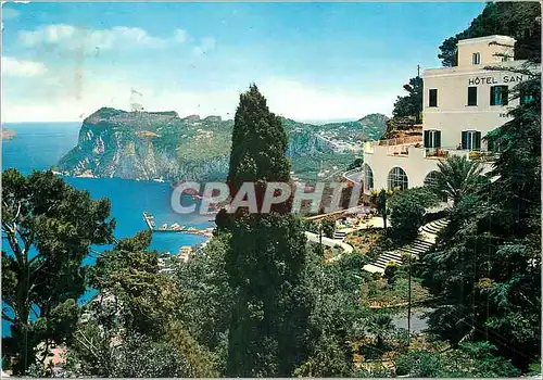 Moderne Karte Hotel San Michele Anacapri (Capri)