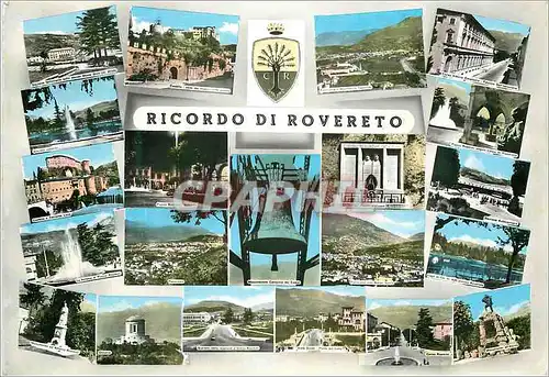 Moderne Karte Ricordo di Rovereto