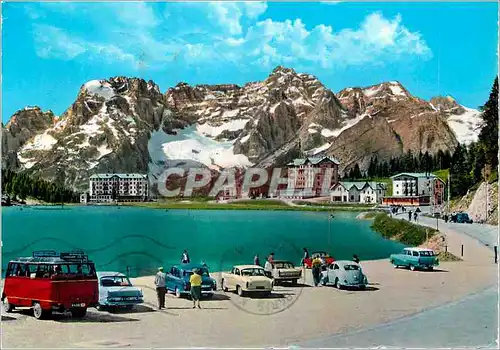 Cartes postales moderne Dolomites Lac de Misurina vers le Sarapis