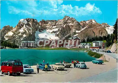 Moderne Karte Dolomites Lac de Misurina vers le Sarapis