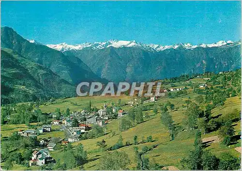 Cartes postales moderne Vallee d'Aosta Challant St Anselme mt 1050 Panorama