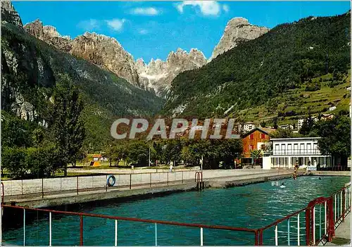 Cartes postales moderne Molveno m 864 la Piscine