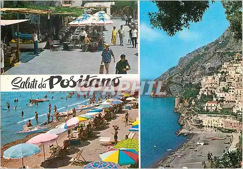 Moderne Karte Saluti da Positano