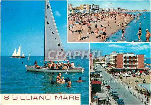 Cartes postales moderne S Giuliano Mare Bateau