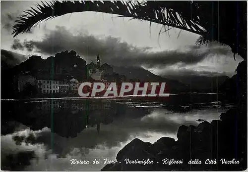 Cartes postales moderne Riviere des Fleurs Ventimille Reflets de l'Ancienne Ville