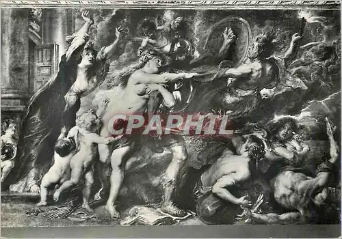 Cartes postales moderne Firenze Galleria Uffizi la Conseguenza della Guerra (Rubens)