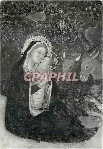 Cartes postales moderne Assisi l'Eglise de S Claire la Sainte Vierge avec l'Enfant