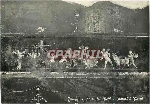 Cartes postales moderne Pompei Maison des Vettis Cupidons Fleuristes