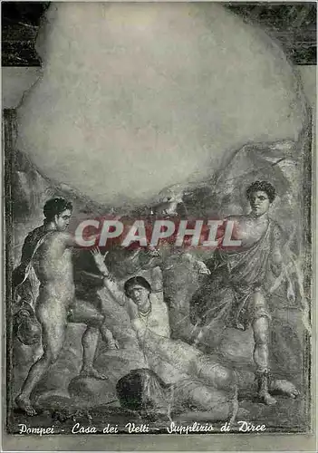 Cartes postales moderne Pompei Maison des Vettis le Supplice de Dirce