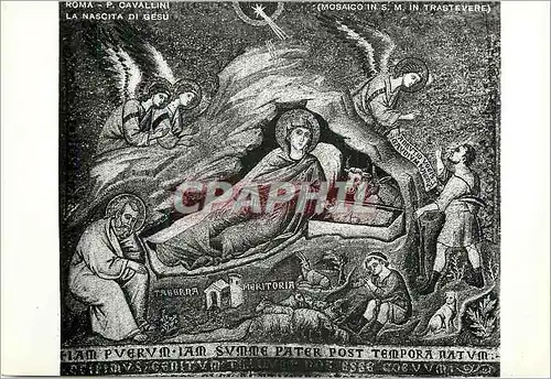 Cartes postales moderne Roma P Cavallini la nascita di Gesu
