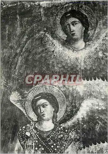 Cartes postales moderne Roma Chiesa di Santa Cecilia Giudizio Universale di Pietro Cavallini (sec XIII) Cherubini