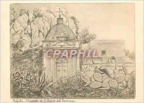 Cartes postales moderne Cefalu Chiesetta di S Maria del Carmine