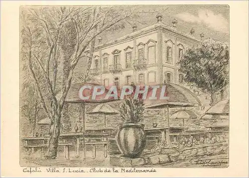 Cartes postales moderne Cefalu Villa S Lucia Club de la Mediterranee