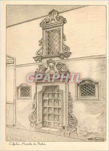 Cartes postales moderne Cefalu Monte di Pieta