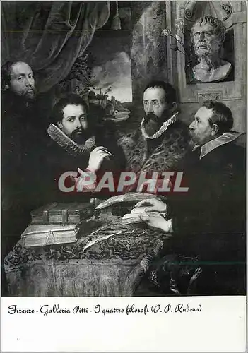 Cartes postales moderne Florence Galerie Pitti Les Quatre Philosophes (P P Rubens)