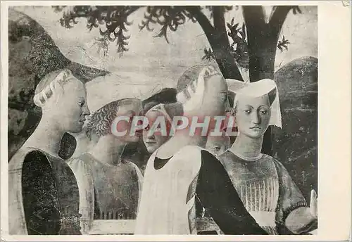 Cartes postales moderne Arezzo Chiesa di S Francesco (Coro) La Regina Saba in adorazione del Legno