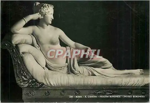 Cartes postales moderne Roma A Canova Paolina Borghese (Museo Borghese)