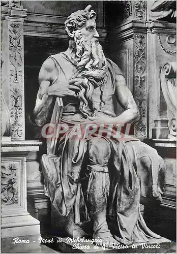 Cartes postales moderne Roma Mosse di Michelangelo Chiesa di S Pietro in Vincoli
