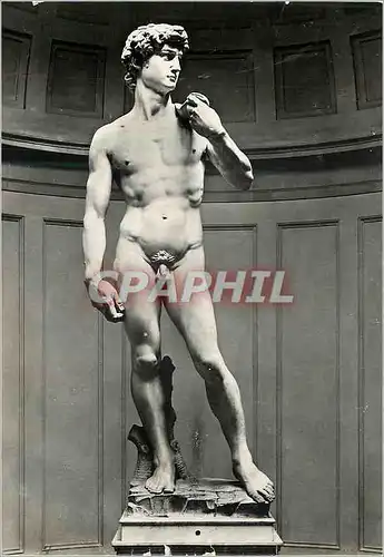 Cartes postales moderne Firenze Galleria Antica e Moderna Il David (Michelangelo