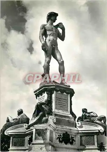 Cartes postales moderne Firenze David de Michel Ange
