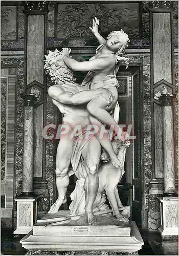 Cartes postales moderne Roma Museo Borghese Plutone Repisce Proserpina