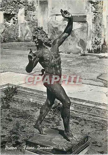 Cartes postales moderne Pompei Fauno Danzante