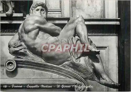 Cartes postales moderne Firenze Capelle Medicee Il Giorno (Michelangelo)