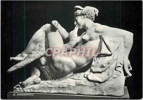 Cartes postales moderne Firenze Museo Nazionale Lida Col Cigno (B Ammannati)