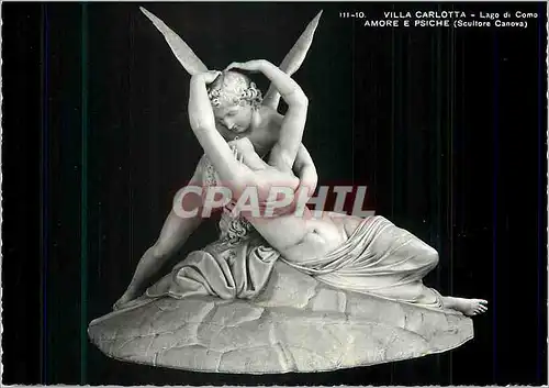 Cartes postales moderne Villa Carlotta Lago di Como Amore E Psiche (Scultore Canova)