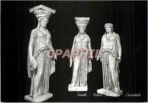 Cartes postales moderne Tivoli Villa Adriana Cariatides