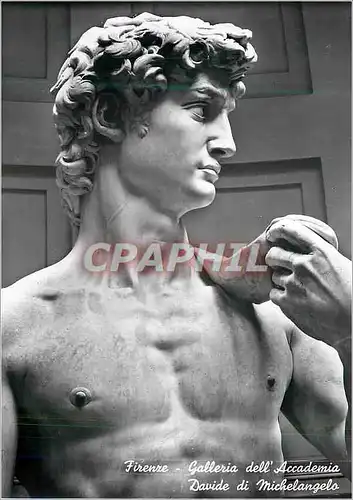 Moderne Karte Firenze Gallerie dell'Accademia Davide di Michelangelo