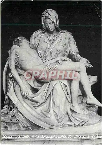 Cartes postales moderne Roma La Pieta di Michelangelo nella Basilica di S Pietro