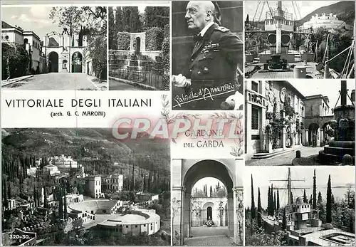 Cartes postales moderne Vittoriale Gardone del Garda degli Italiani (arch G C Maroni)