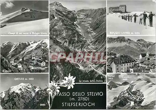 Cartes postales moderne Passo dello Stelvio (m 2760) Stilfserjoch