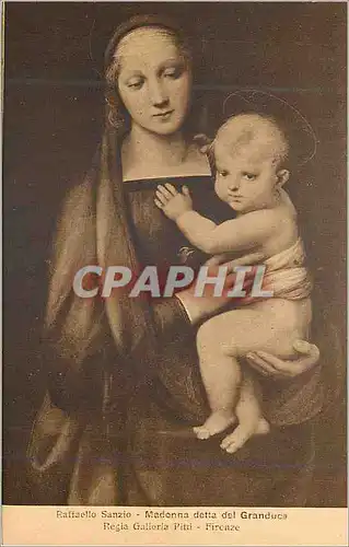 Cartes postales moderne Firenze Regia Galleria Pitti Raffaello Sanzio Madonna detta del Granduca