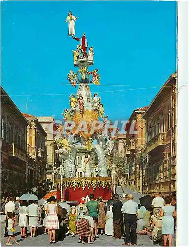 Cartes postales moderne Messina La Traditionelle Vara Folklore