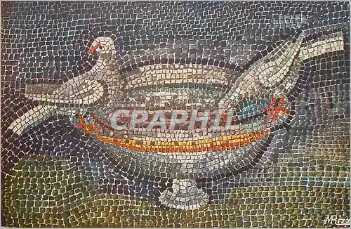 Cartes postales moderne Ravenna Mausoleo di Galla Placidia Le duc Colombe che si Abbeverano (Musaico VI Seclo)