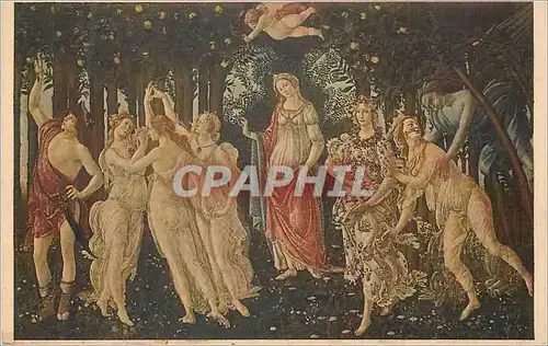 Cartes postales moderne Firenze Galleria Uffizi La Primavera Sandro Botticelli (1447 1510)