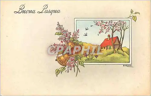 Moderne Karte Buona Pasqua