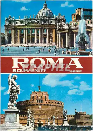 Moderne Karte Roma Souvenir