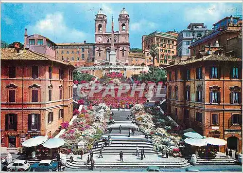 Cartes postales moderne Eglise de la Trinita dei Monti Elle fut Fondee en 1495 par Charles VIII rol de France Elle Conti