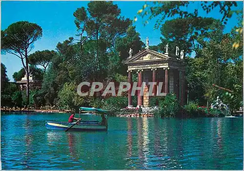 Cartes postales moderne Villa Borghese Le Jardin du Lac Ce Jardin Situe dans le plus beau parc public de Rome