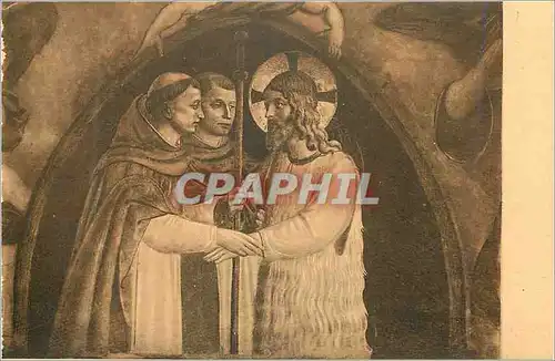Ansichtskarte AK Firenze Museo di S Marco B Angelico Cristo in abito da Pellegrino Christ