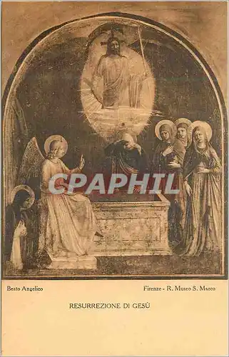 Cartes postales Firenze R Museo S Marco B Angelico Resurrezione di Gesu