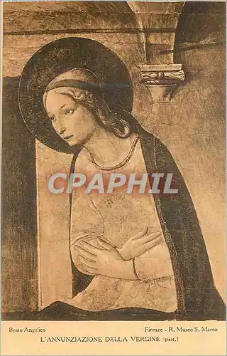 Ansichtskarte AK Firenze R Museo S Marco B Angelico L'Annunziazione della Vergine (part)