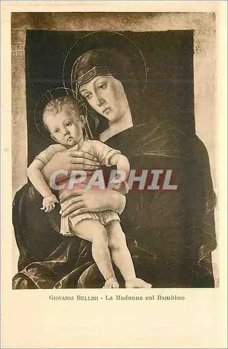 Ansichtskarte AK Giovanni Bellini Madonna col Bambino