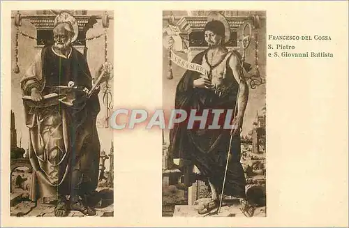 Cartes postales Francesco del Cossa S Pietro e S Giovanni Battista